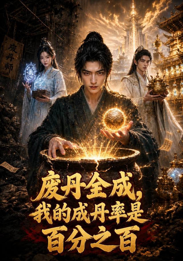 废丹全成,我的成丹率是百分之百