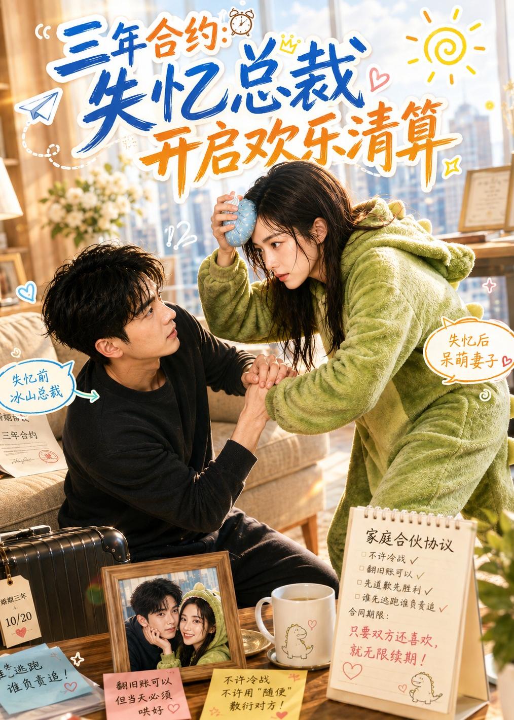 三年合约:失忆总裁开启欢乐清算